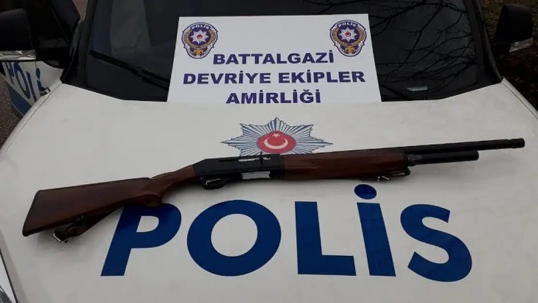 Malatya'da ruhsatsız silah denetimi: 8 gözaltı