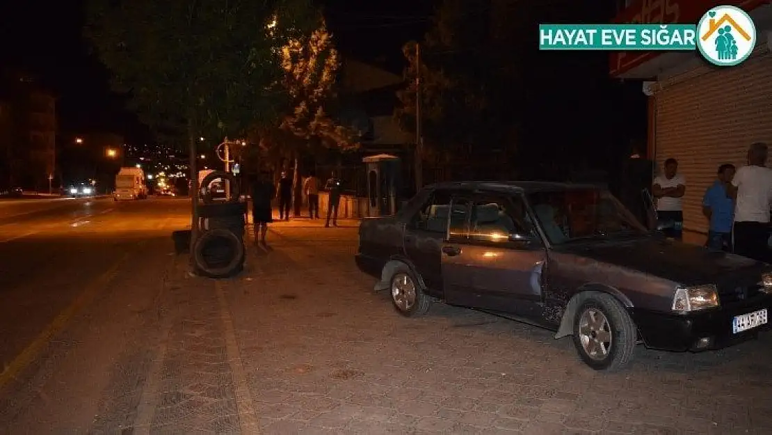 Malatya'da seyir halindeki otomobile silahlı saldırı: 1 yaralı