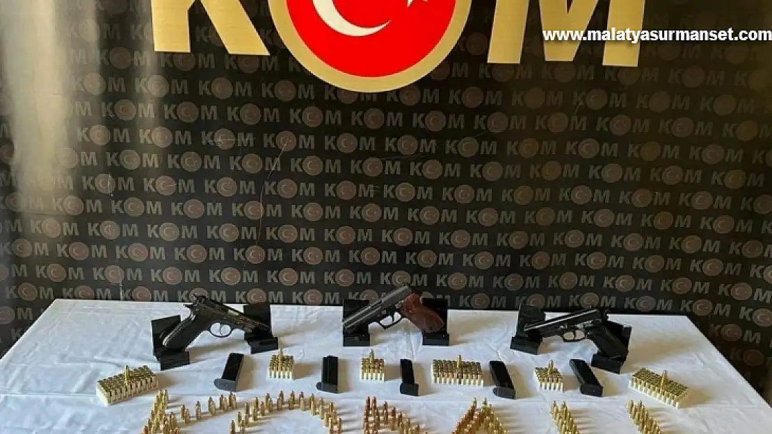 Malatya'da silah ticaretine geçit yok