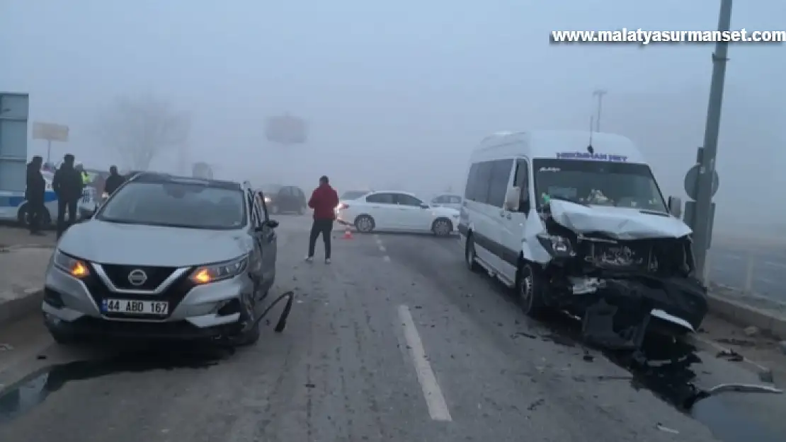 Malatya'da sis kazalara neden oluyor