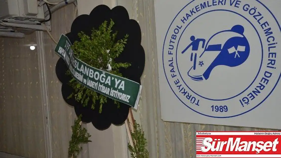 Malatya'da STK'lardan Arıcı'ya siyah çelenkli tepki