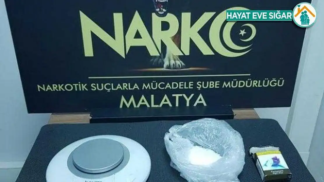 Malatya'da torbacı operasyonunda 1 tutuklama