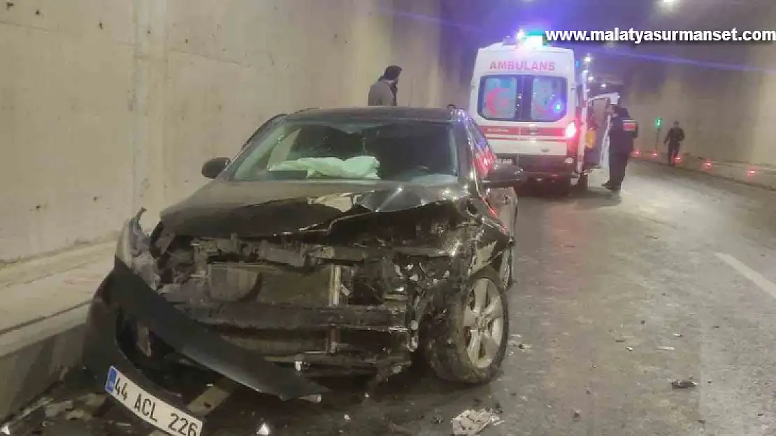 Malatya'da trafik kazası: 1 yaralı