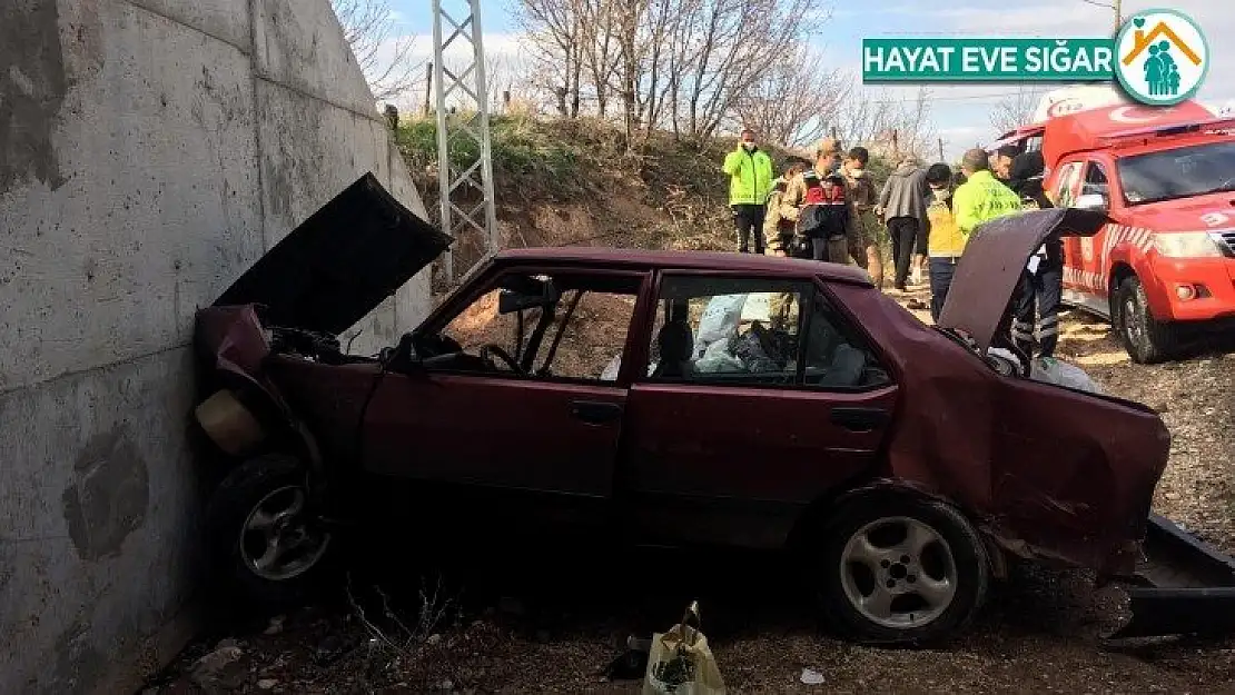 Malatya'da trafik kazası: 2 yaralı