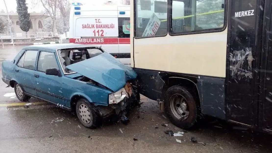 Malatya'da trafik kazası: 3 yaralı