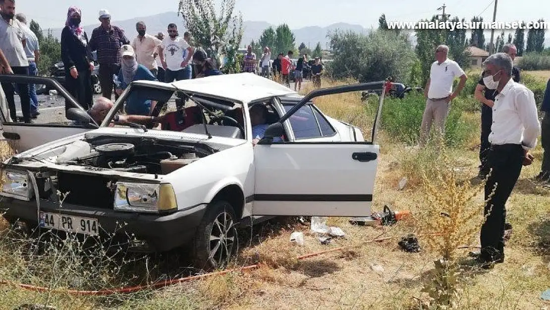 Malatya'da trafik kazası: 4 yaralı