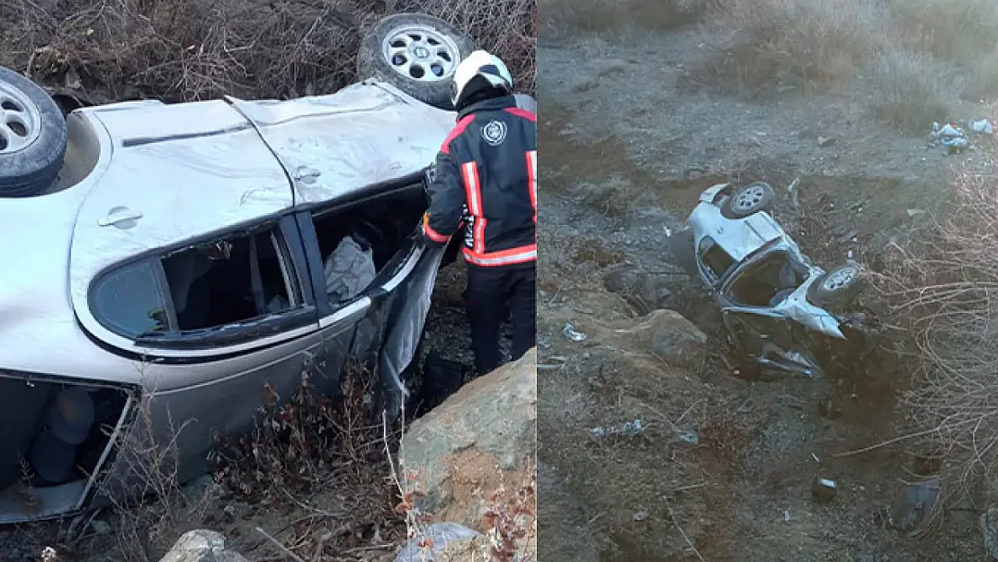 Malatya'da Trafik Kazası Araçta Sıkışan 2 Kişi Kurtarıldı