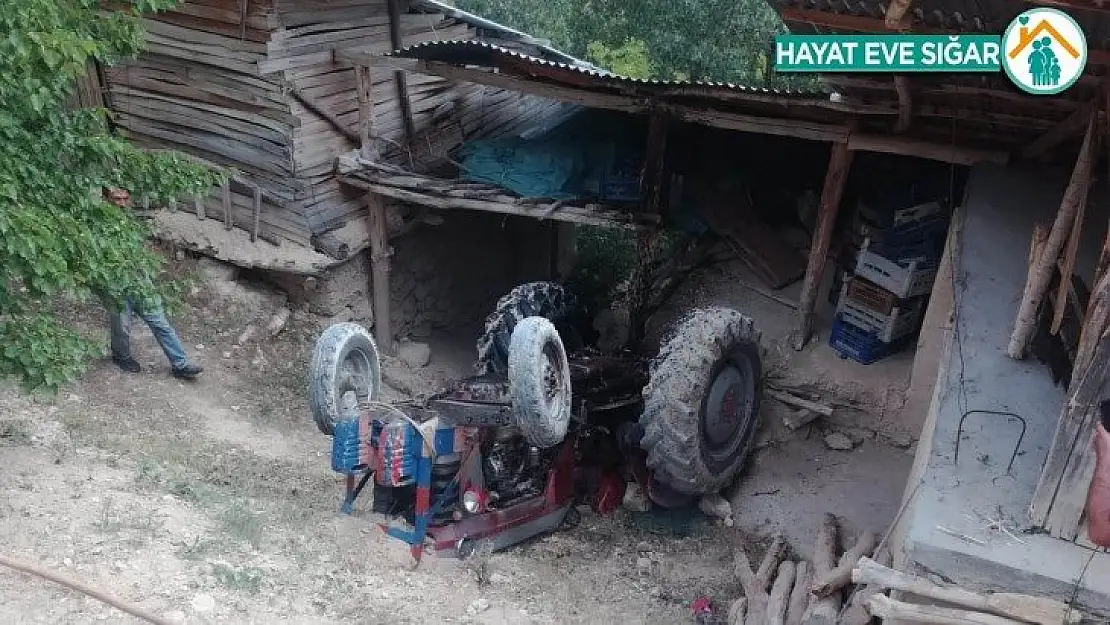 Malatya'da traktör kazası: 1 yaralı