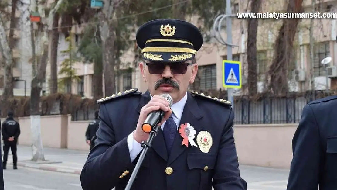 Malatya'da Türk Polis Teşkilatı'nın 177. kuruluş yıl dönümü kutlandı