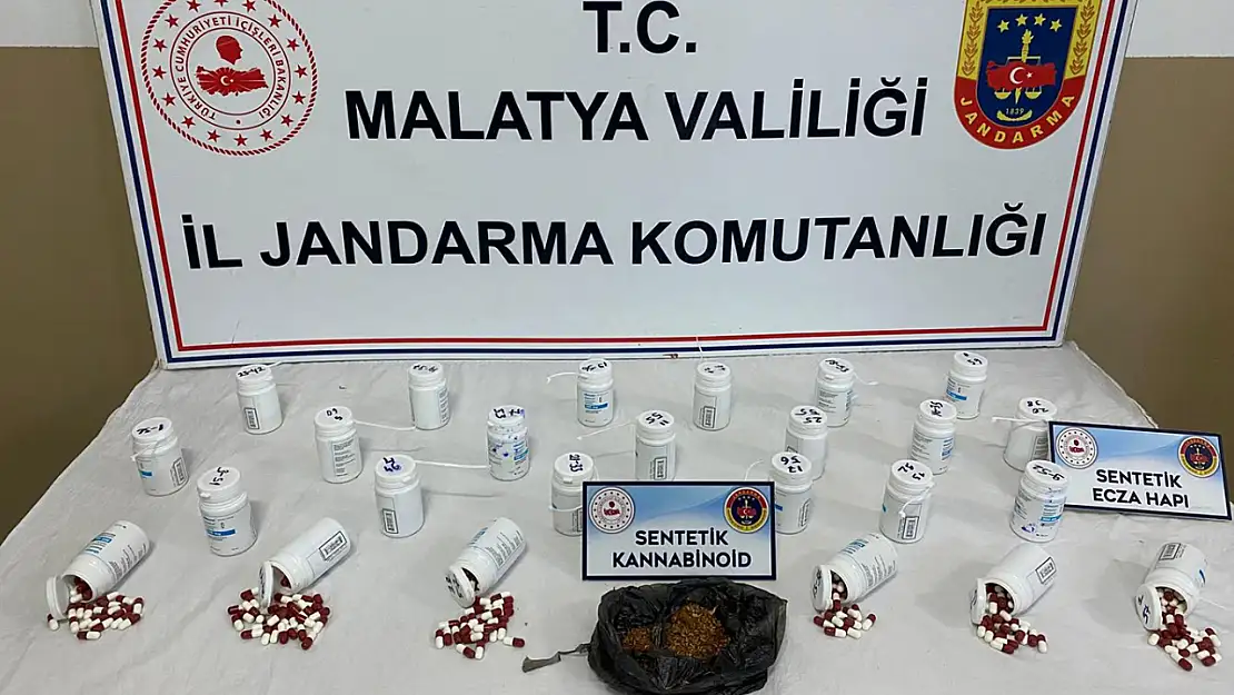Malatya'da uyuşturucu operasyonu 2 gözaltı