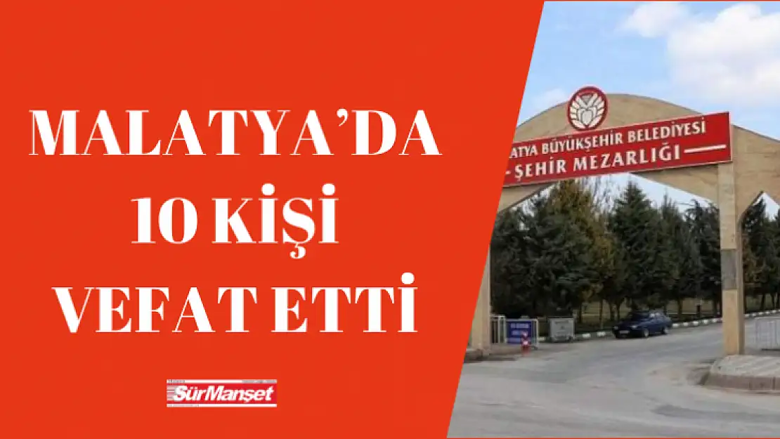 Malatya'da Vefat Edenler