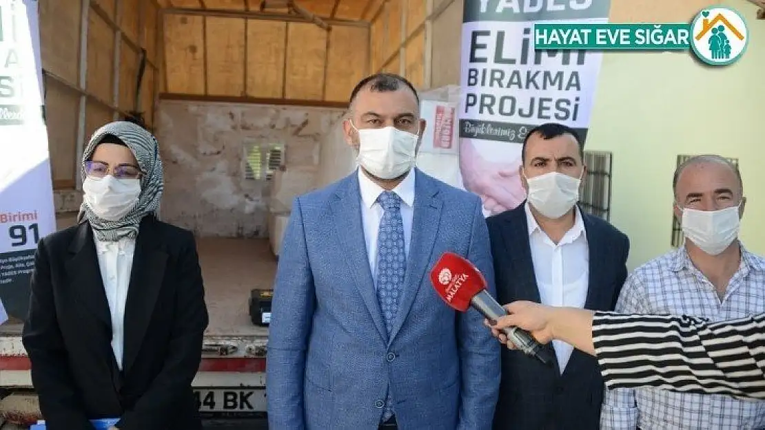 Malatya'da yaşlılar için 'Elimi Bırakma' projesi