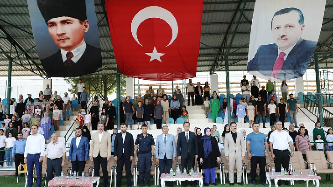 Malatya'da yaz Kur'an kurslarının kapanış programı düzenlendi