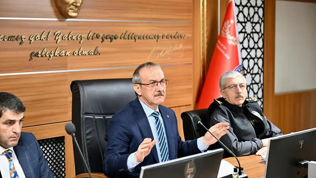 Malatya'da yük ve yolcu taşımacılığı denetim toplantısı gerçekleştirildi