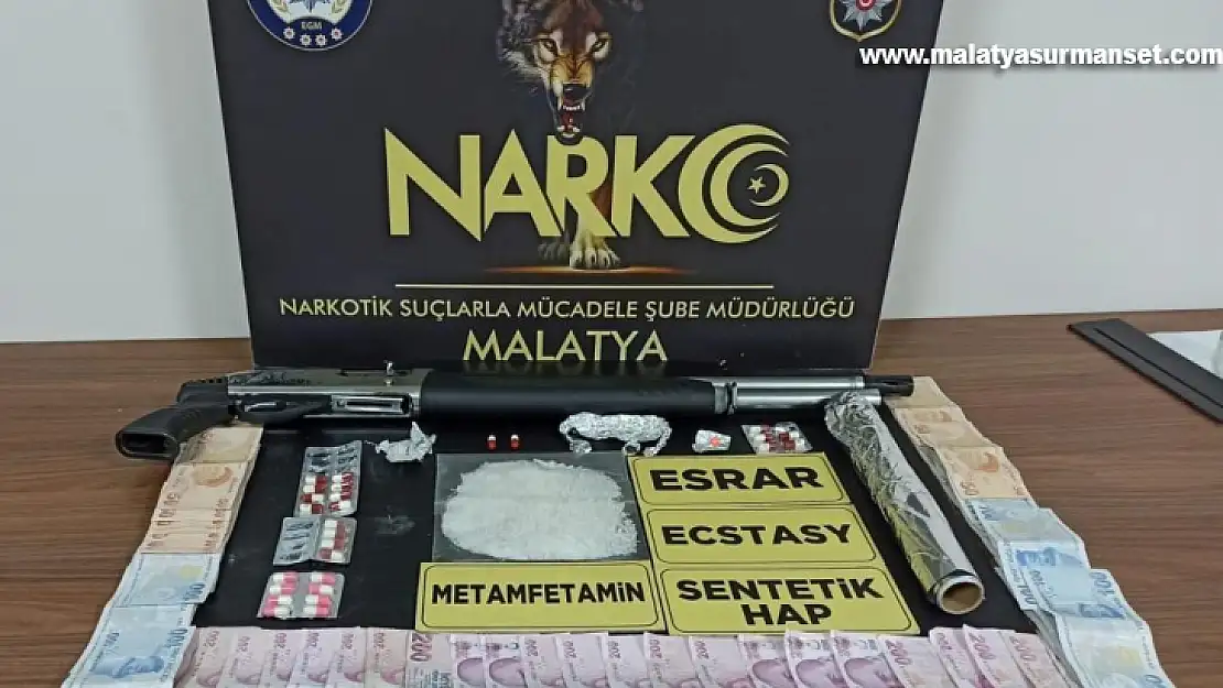 Malatya'da zehir tacirlerine darbe üstüne darbe