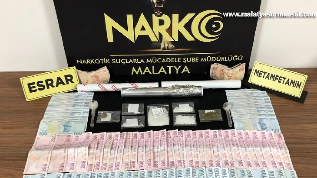 Malatya'daki uyuşturucu operasyonunda 9 tutuklama