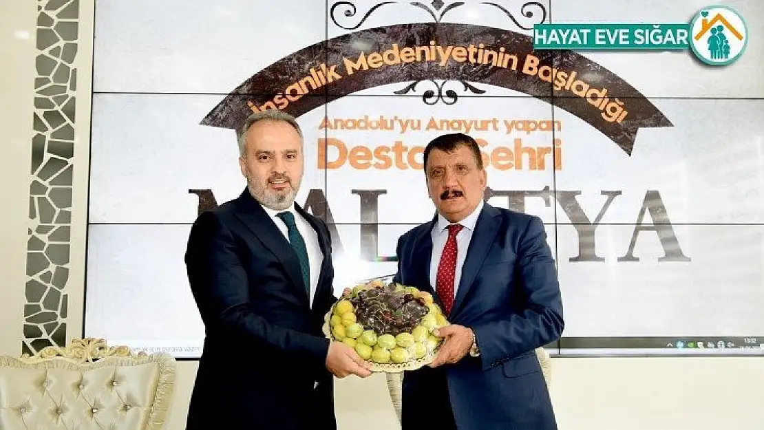 Malatya ile Bursa arasında tecrübe paylaşımı