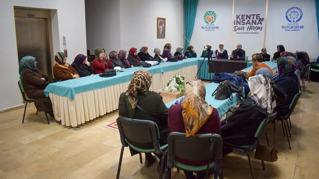 Malatya Kent Konseyi Kadın Meclisi  'Emanet' Konulu Program Düzenledi