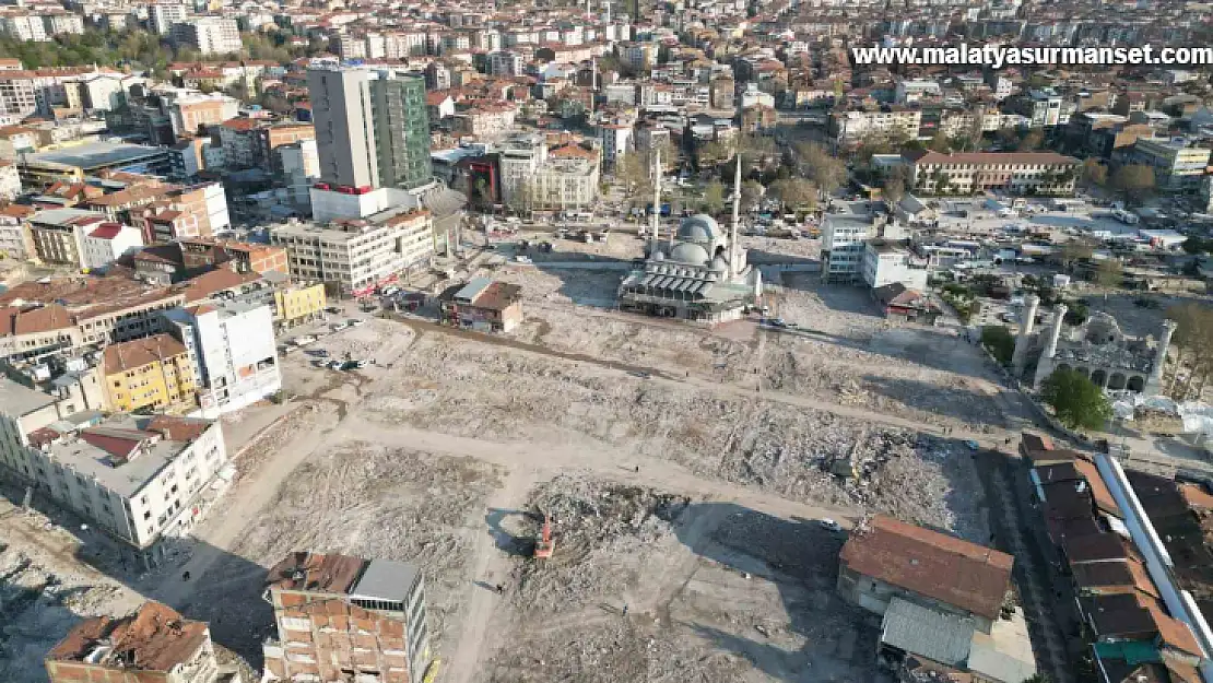 Malatya kent merkezi boş tarlaya dönüştü