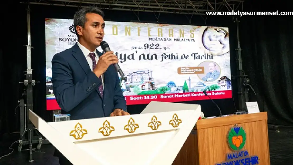 Malatya'nın Fethinin 922. Yıldönümünde Melita'dan Malatya'ya Anlatıldı