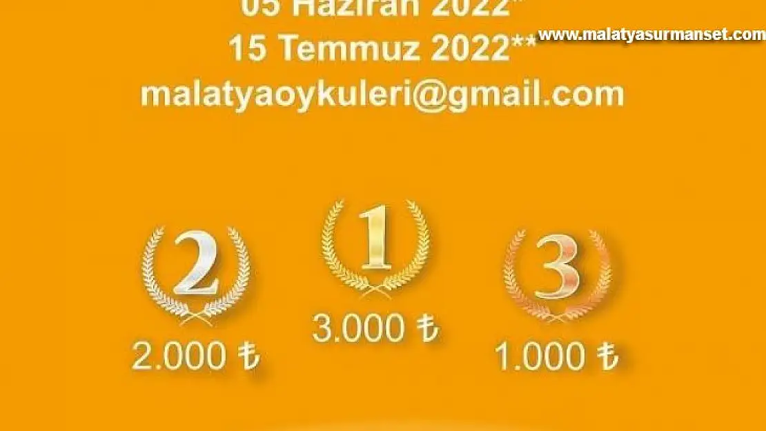 Malatya öyküleri yarışması açıldı