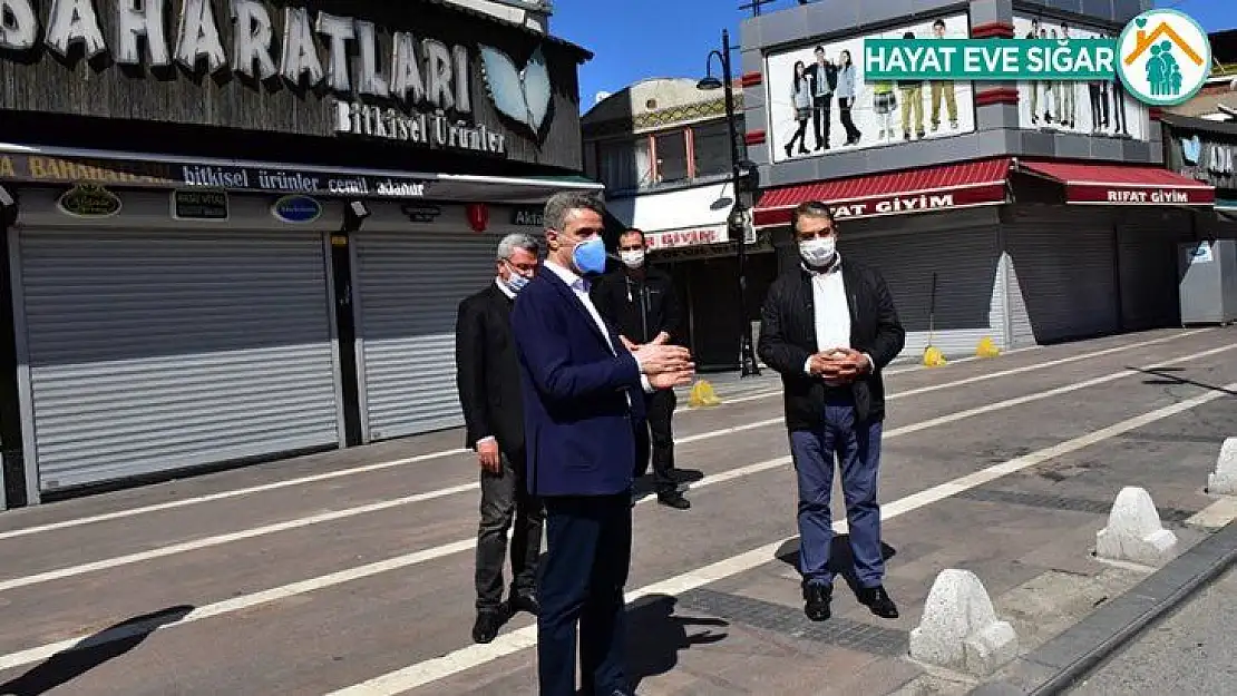 Malatya Pandemi Kurulu il merkezinde incelemelerde bulundu