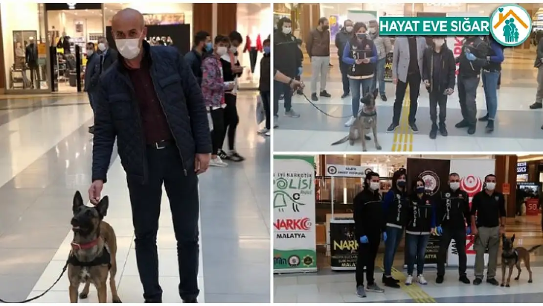 Malatya Park AVM'de Uyuşturucu Madde Kullanımının Zararları Konulu Stand!