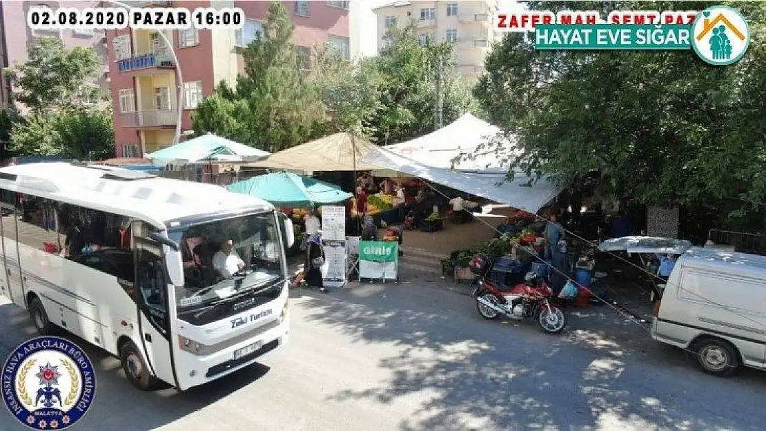 Malatya polisinden korona ile aktif mücadele