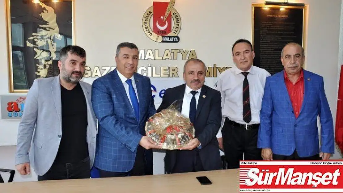 Malatya Ticaret Borsası Başkanı Ramazan Özcan MGC'ni ziyaret etti