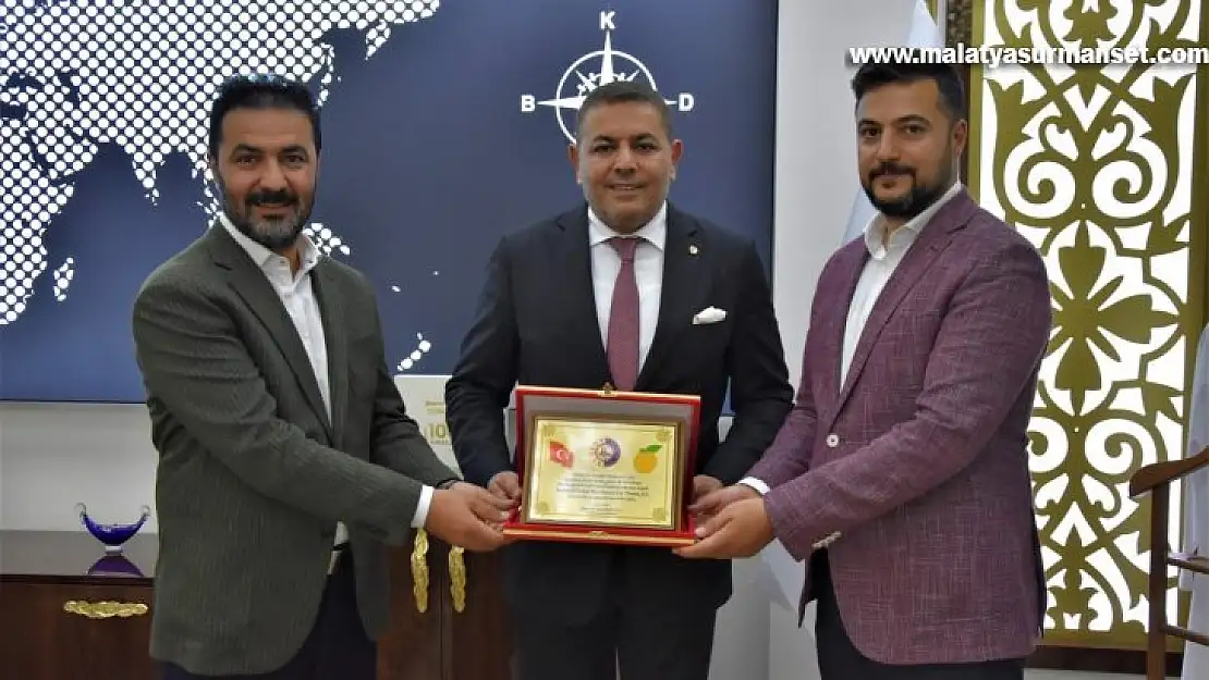 Malatya TSO'dan başarıya plaket