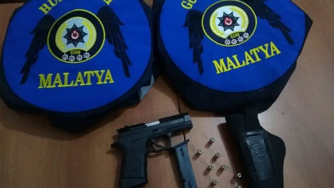 Malatya'da uyuşturucu ve silah ele geçirildi