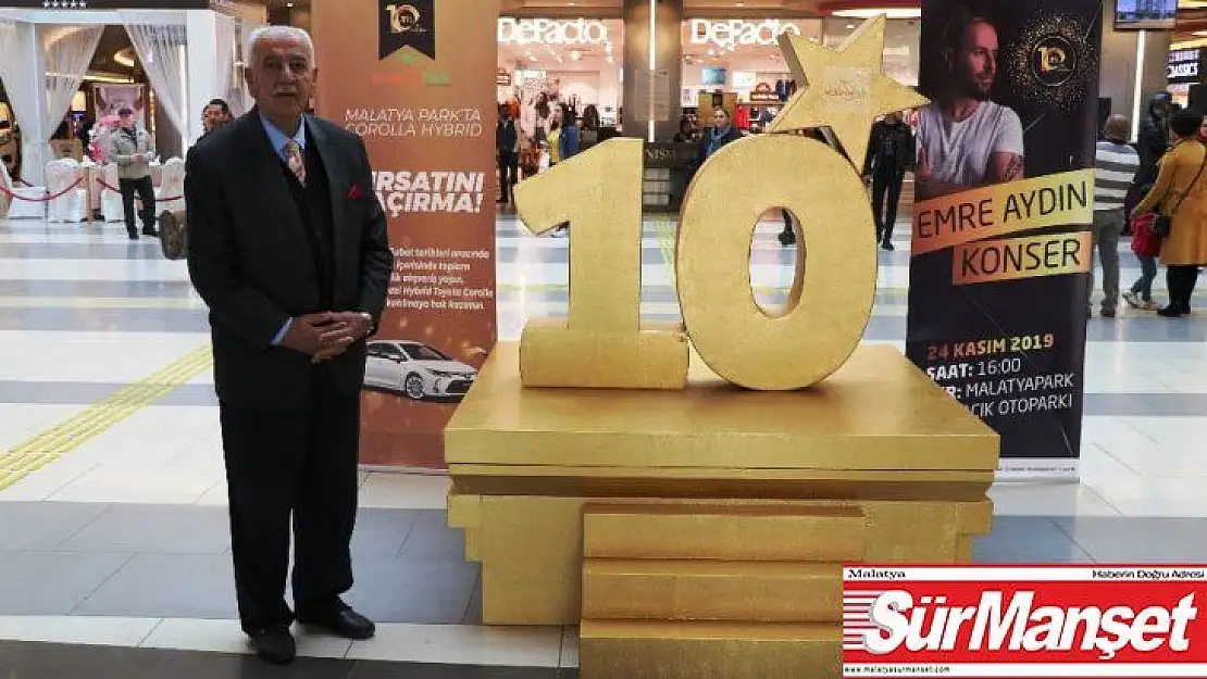 MalatyaPark 10'uncu yaşını kutluyor
