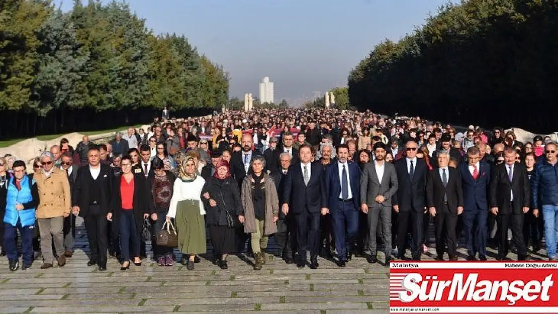 Maltepe Belediyesinden Anıtkabir'e ziyaret