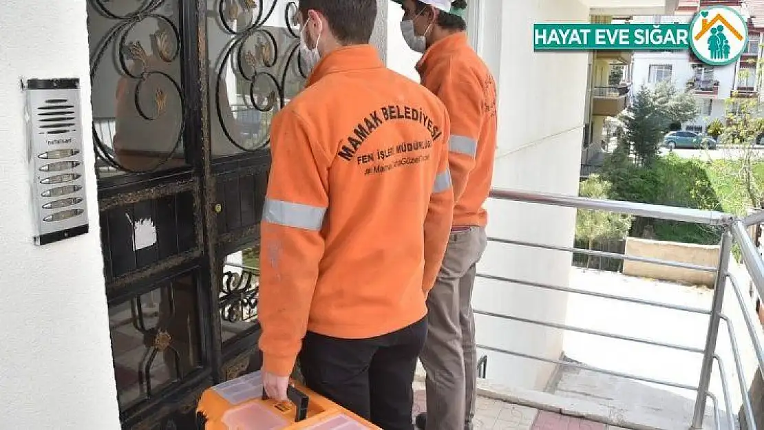 Mamak Belediyesi Çözüm Merkezi yaşlı çiftin imdadına yetişti