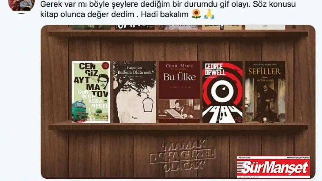 Mamak Belediyesinden evde kalanlara kitap sürprizi