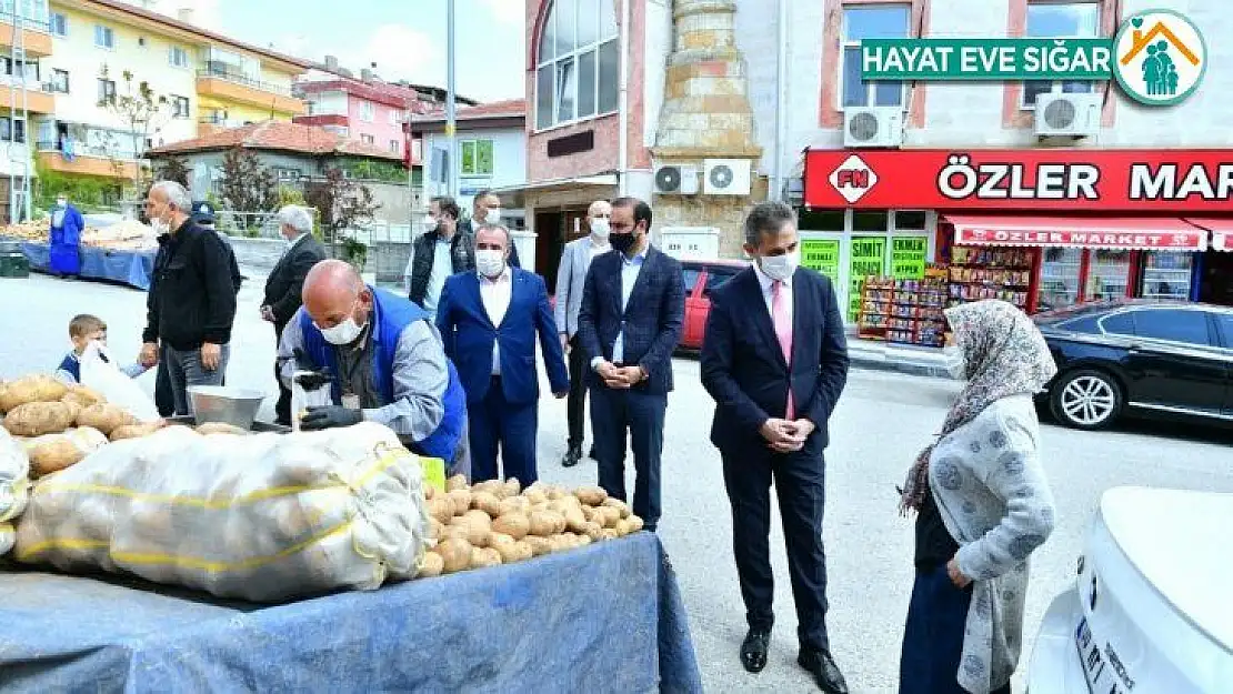 Mamak Belediyesinden sokak pazarı uygulaması