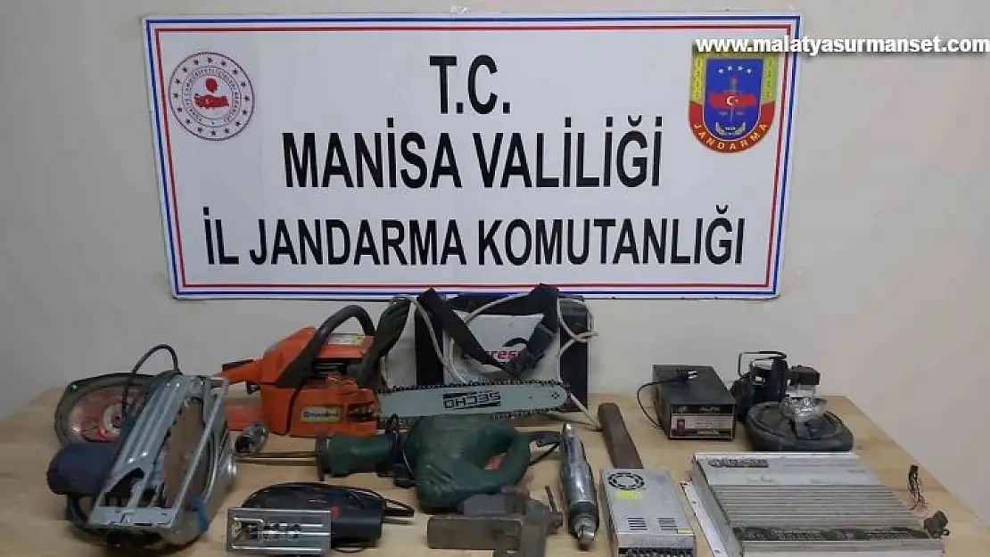 Manisa'da hırsızlık zanlısı 2 kişi tutuklandı