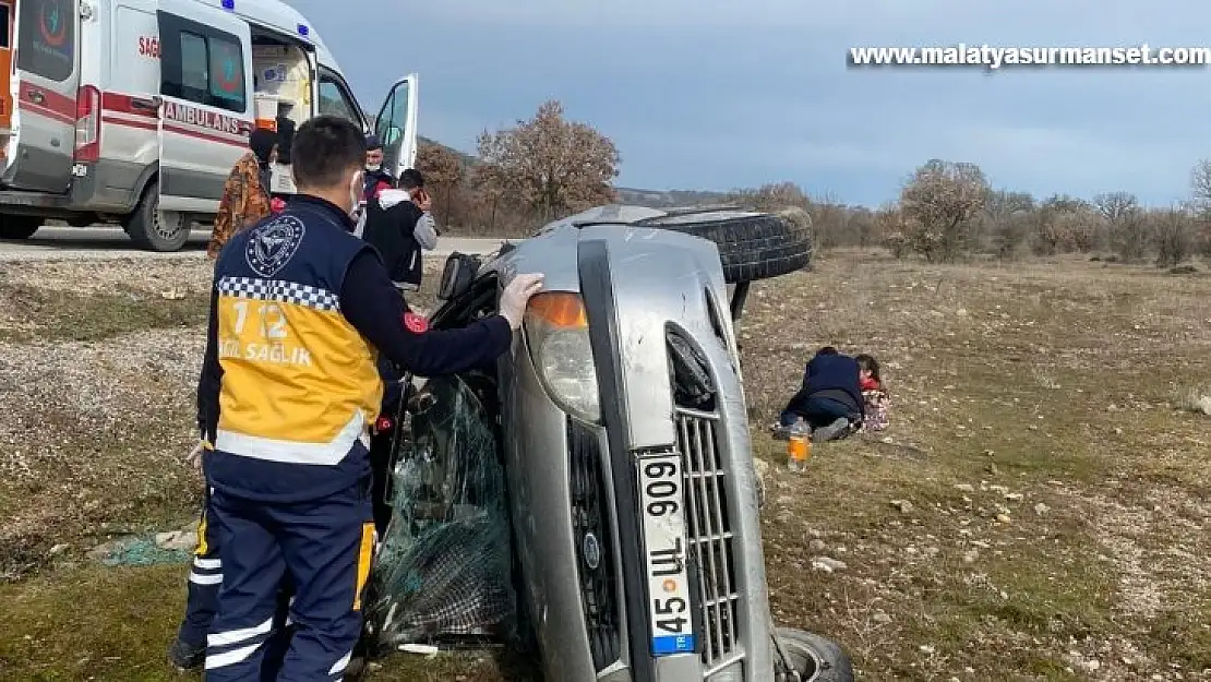 Manisa'da trafik kazası: 5 yaralı