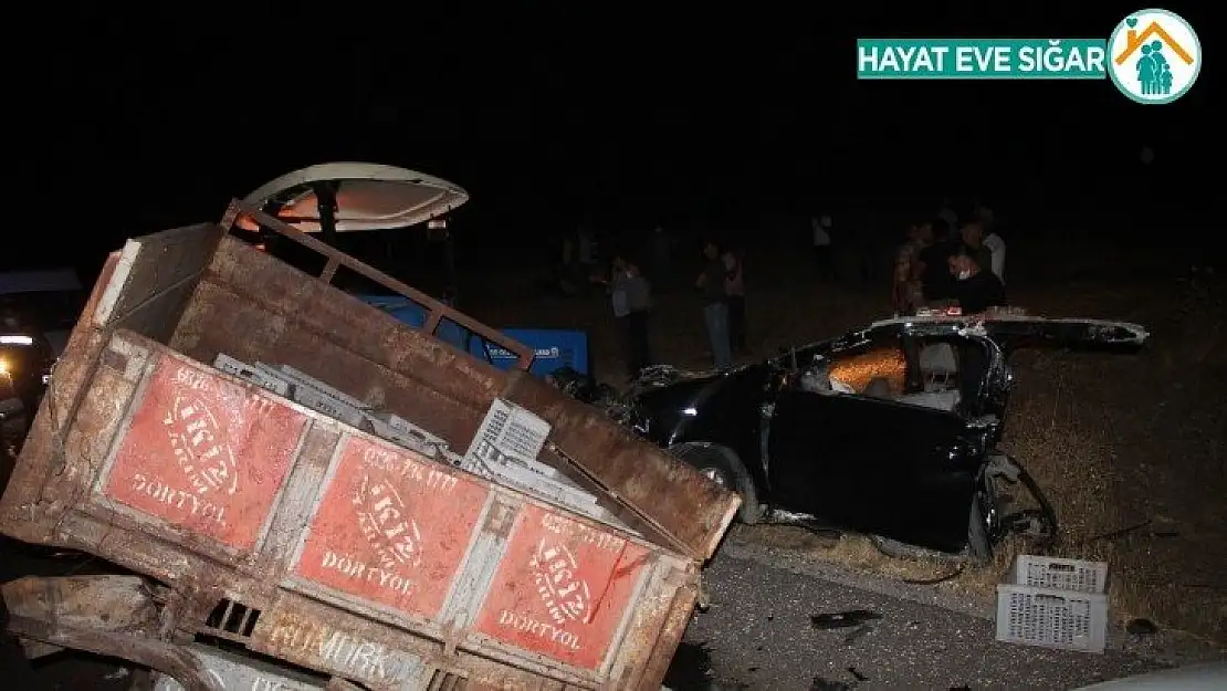 Mardin'de katliam gibi kaza: 6 ölü, 2 yaralı