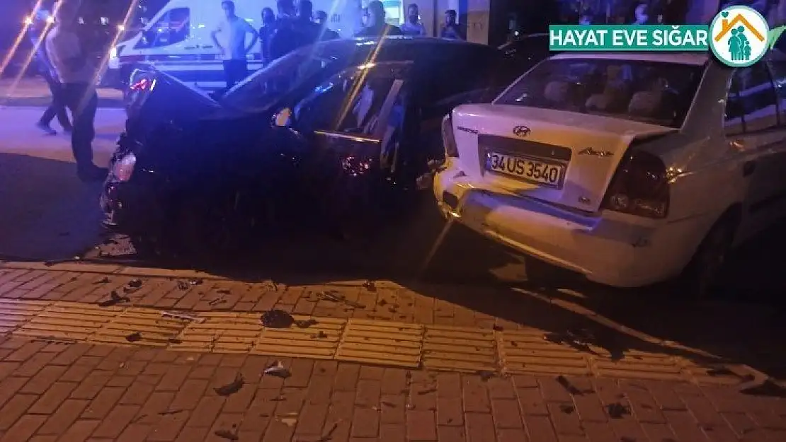 Mardin'de zincirleme trafik kazası: 1 yaralı