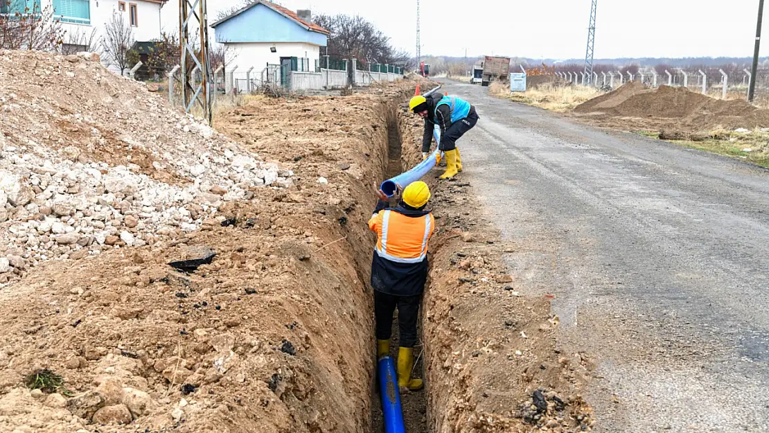 Maski'den Akçadağ Doğu Mahallesi'ne 7 Kilometrelik Altyapı