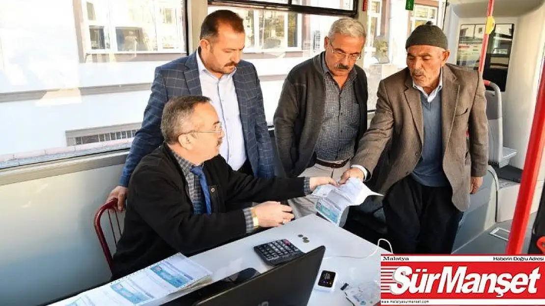 MASKİ gezici vezne ile ödeme kolaylığı