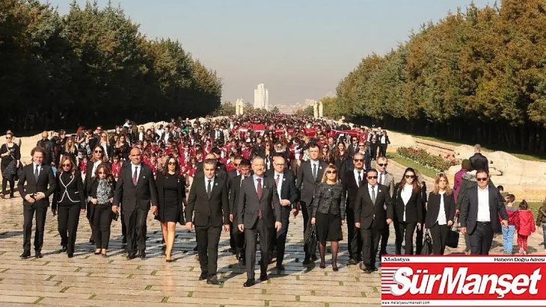 Mektebim, 4 bin öğrencisiyle Anıtkabir'de