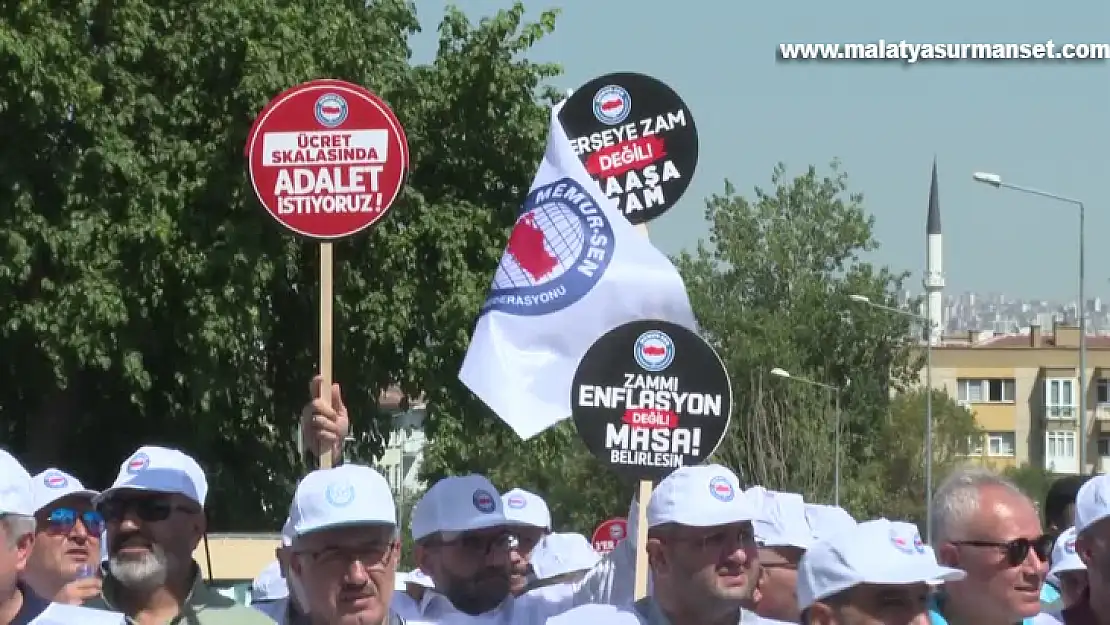 Memur-Sen'den Kamu İşveren Heyetinin zam oranları teklifine protesto