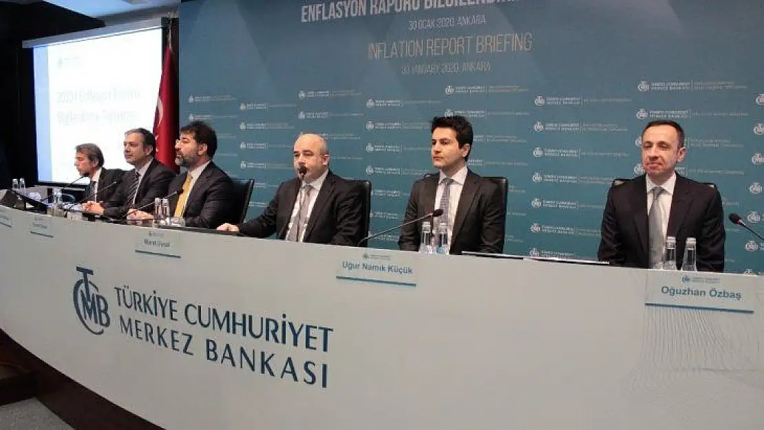 Merkez Bankası, enflasyonun 2020 yılı sonu ve 2021 yılı sonu rakamlarını değiştirmedi