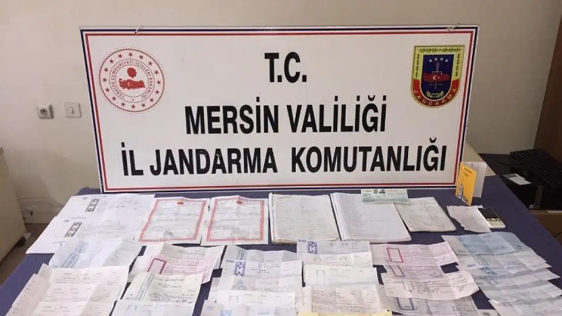 Mersin'de tefeci operasyonu 1 kişi gözaltına alındı