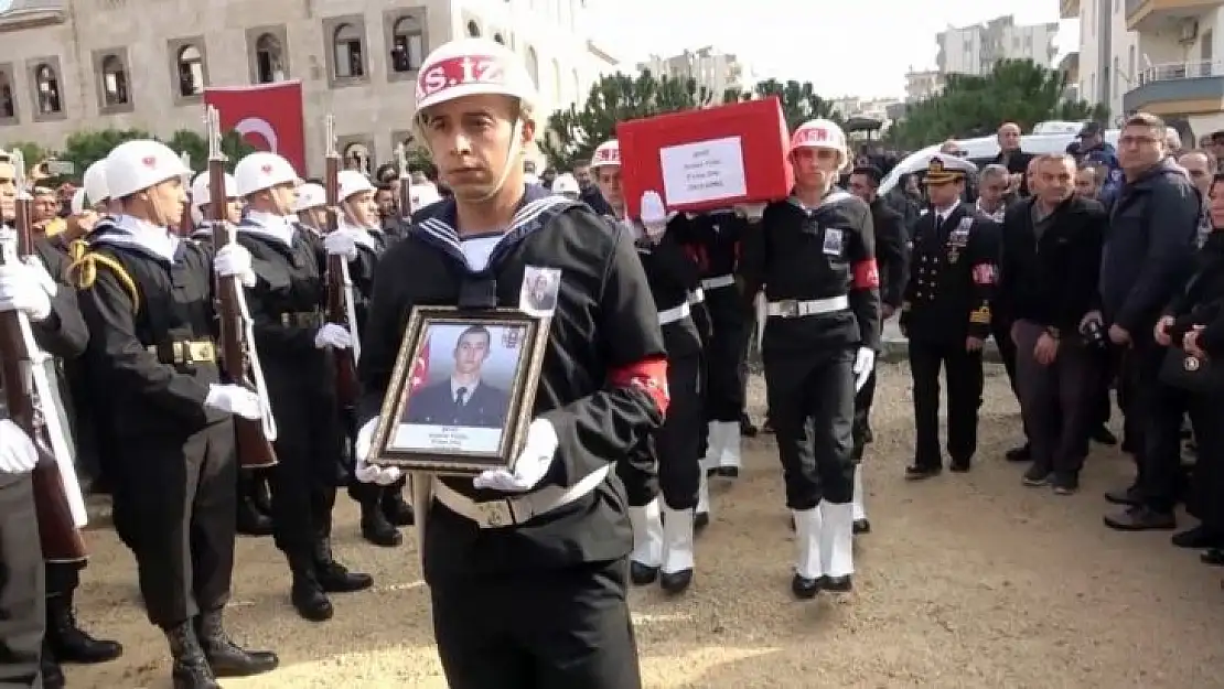 Mersinli Şehit Uzman Onbaşı İbrahim Tüzel son yolculuğuna uğurlandı