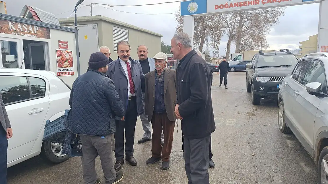 MESOB Başkanı Şevket Keskin'den Doğanşehir ziyareti  