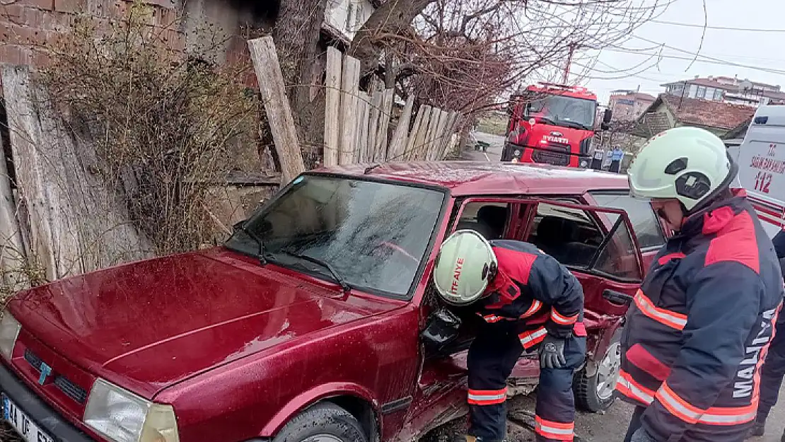 Meydana Gelen Trafik Kazasında 1 Kişi Yaralandı