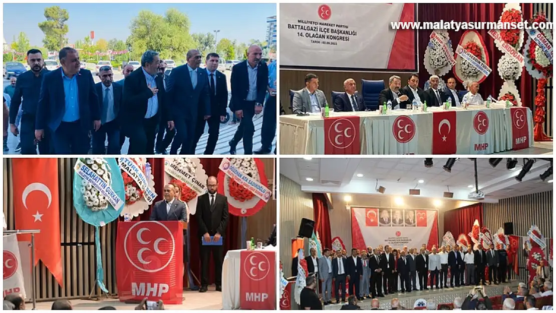 MHP Battalgazi İlçe Başkanı İlhan Güven Tazeledi